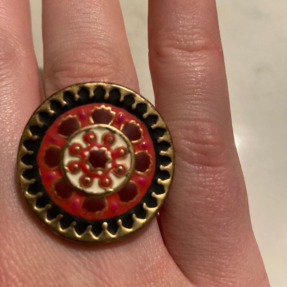 Lucky brand circle ring